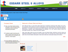 Tablet Screenshot of essarralloys.com